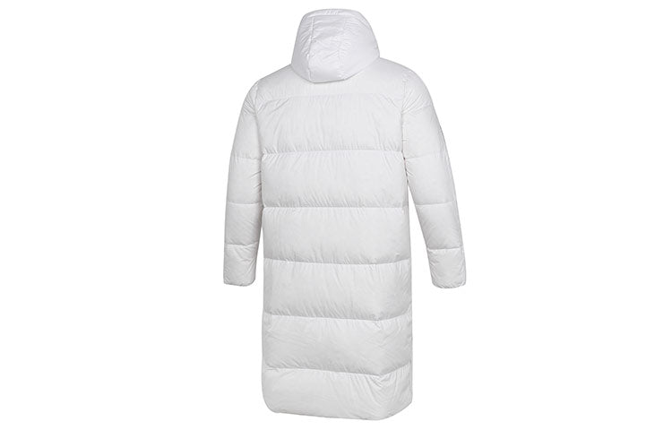 adidas Outdoor Athleisure Casual Sports hooded down Jacket White HC2634