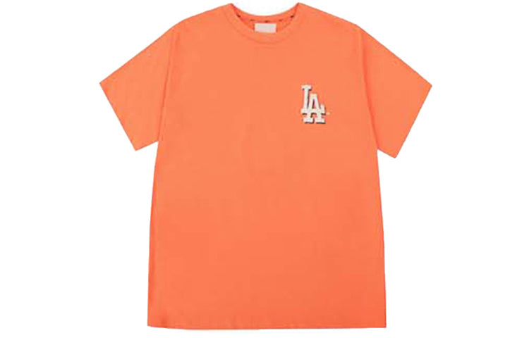 MLB Los Angeles Dodgers Alphabet Logo Short Sleeve Unisex Red 31TS06031-07O