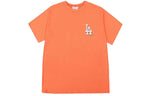 MLB Los Angeles Dodgers Alphabet Logo Short Sleeve Unisex Red 31TS06031-07O