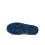 (GS) Nike Court Borough Low 2 'Grey Fog Mystic Navy' BQ5448-016