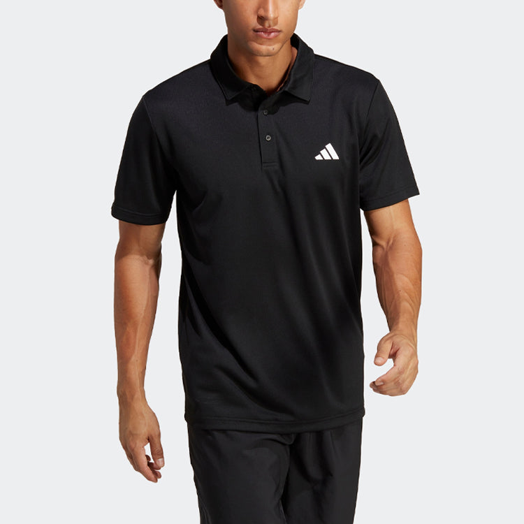 adidas Tennis Fab Polo Shirt 'Black' HR8730