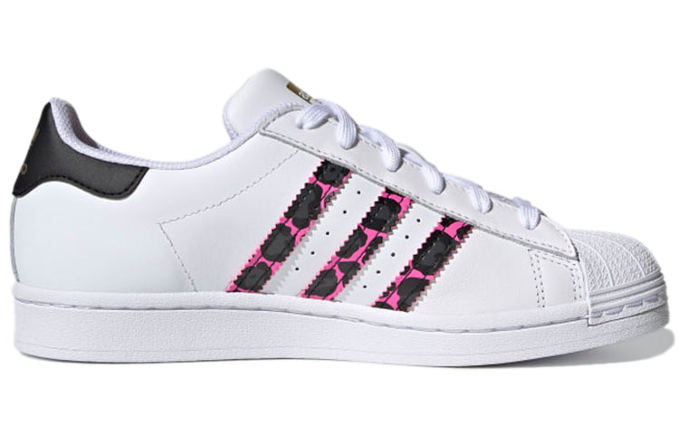 (WMNS) adidas originals Superstar 'White Black Gold' FX6037