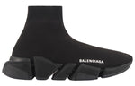 (WMNS) Balenciaga Speed 2 Trainer Knit 'Black' 617196W17011013