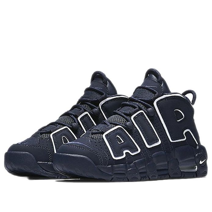(GS) Nike Air More Uptempo 'Navy' 415082-401