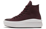 (WMNS) Converse Chuck Taylor All Star High Move 'Diamond Metal - Black Currant' 569544C