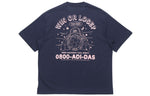 adidas Psychic Coach M Funny Printing Sports Stylish Short Sleeve Blue GN8184