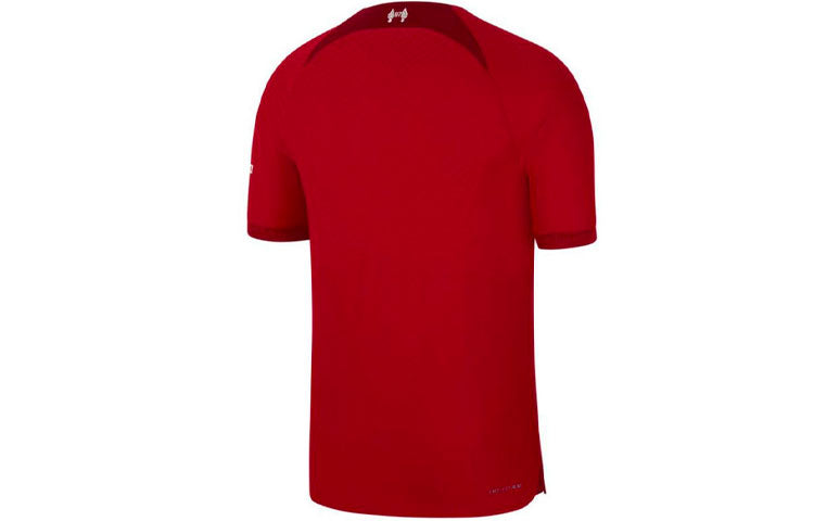 Men's Nike Alphabet Printing Short Sleeve Soccer/Football Jersey 2022/23 Season Liverpool Player Edition Deep Red DJ7647-609