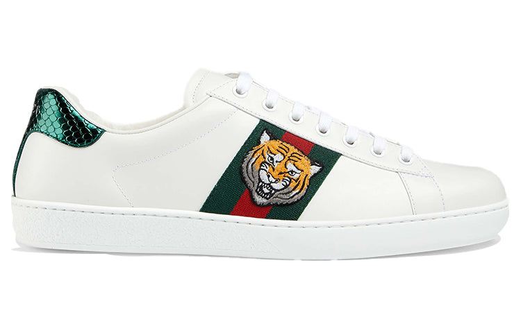 Gucci Ace Embroidered 'Tiger' 457132-02JP0-9064