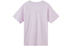 (WMNS) Nike Logo Plant Printing Casual Sports Round Neck Short Sleeve Pink Purple T-Shirt DN5887-530