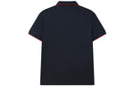 FILA Red Colorblock Logo Short Sleeve polo Blue F11M121120F-NV