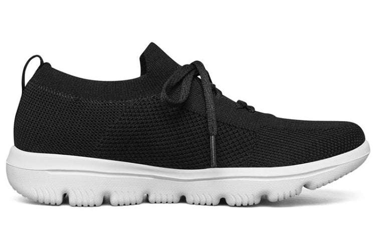 (WMNS) Skechers Go Walk Evolution Ultra 'Black And White' 15779-BKW
