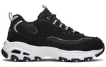(WMNS) Skechers D Lites 1.0 Low-Top Running Shoes Black 66666125-BLK