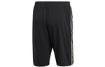 adidas Soccer/Football Training Loose Sports Shorts Black FI0715