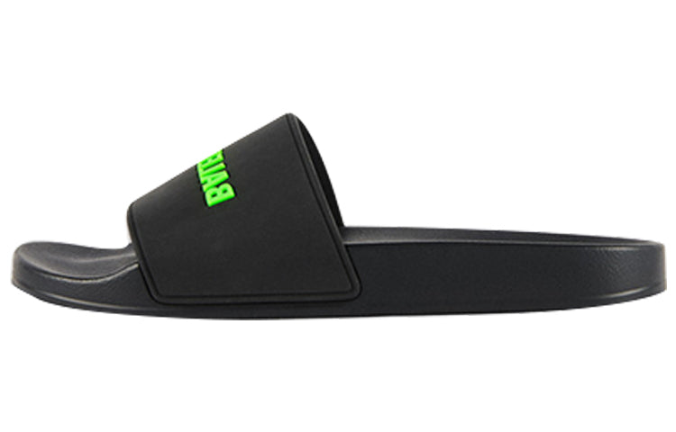 (WMNS) Balenciaga Pool Sandals Black 565547W1S811030