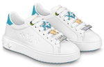 (WMNS) LOUIS VUITTON Time Out Sneakers 'White with Blue' 1AADNS