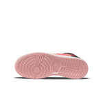 (GS) Air Jordan 1 Mid 'Black Pink Crimson' 554725-604