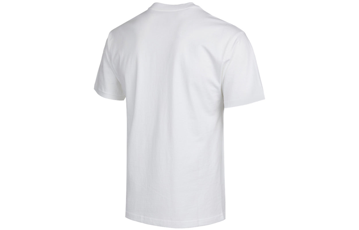 Nike SB Skateboard Sports Printing Loose Knit Short Sleeve White DD1309-100