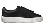 (WMNS) PUMA Basket Platform Big Strap 'Black' 364123-01