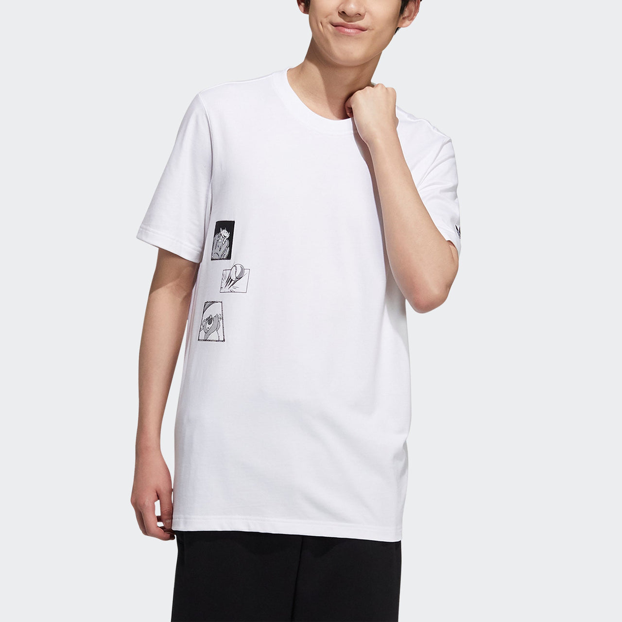 adidas originals x Disney Manga Ss Tee 4 Sports Short Sleeve Men's White HD9088