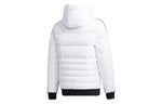 adidas neo M Sprt Dwn Puff Casual Sports hooded down Jacket White GJ8864