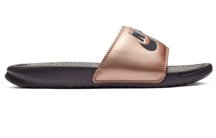 (WMNS) Nike Benassi JDI Slide 'Metallic Red Bronze' 343881-900