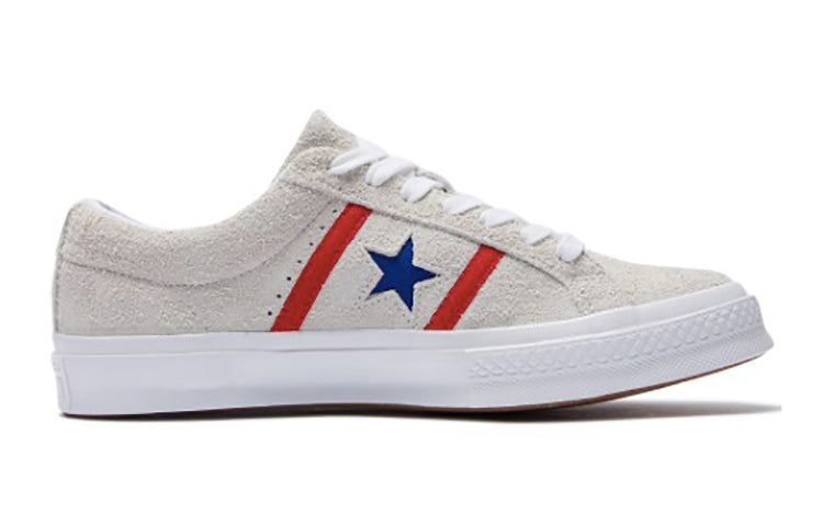 Converse One Star Academy 'Grey Red Blue' 164390C