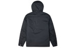 Men's Converse Casual Sports Cargo Hooded Long Sleeves Padded Black Jacket 10021637-A01