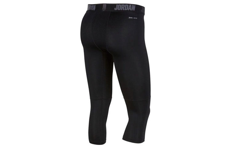 Men's Air Jordan Dri-Fit 23 Alpha 3/ Training Gym Pants/Trousers/Joggers Black 89226-010 892246-010