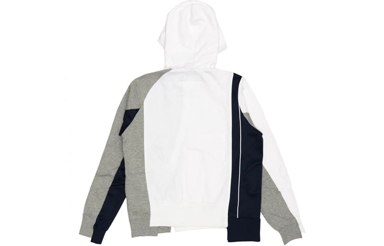 (WMNS) Nike x sacai Double-Zip Hoodie 'Obsidian' CD6303-711