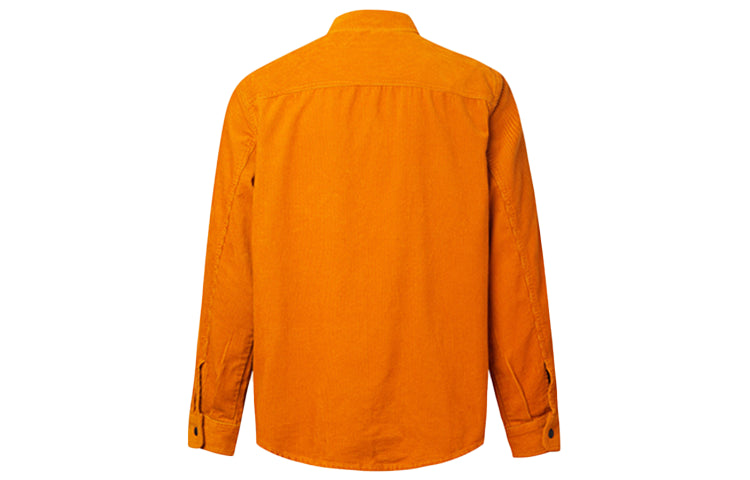 Men's Converse Sports Cargo corduroy Shirt Jacket Yellow 10019954-A02