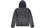 adidas MENS Casual Sports Hooded Down Jacket Black BQ7782