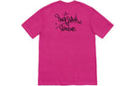 Supreme FW19 Week 17 Bridge Tee Graffiti Printing Short Sleeve Unisex Red SUP-FW19-10917
