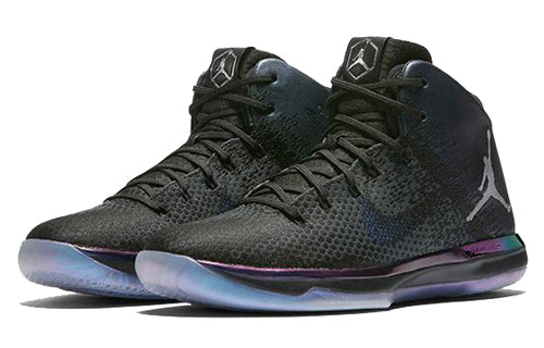 (GS) Air Jordan 31 All-Star 'Black Silver' 848629-004
