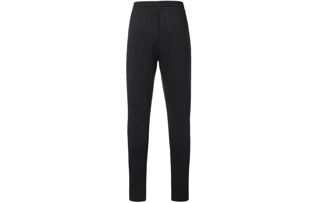adidas Essentials Solid Color Slim Fit Running Sports Pants Black GK9222
