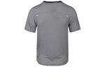 Nike TechKnit Future Fast Running Round Neck Short Sleeve Black White  CU6057-010
