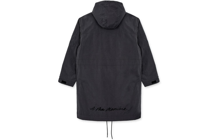 Air Jordan x A Ma Maniere Hooded Trench Coat Asia Sizing 'Grey' DJ9757-010