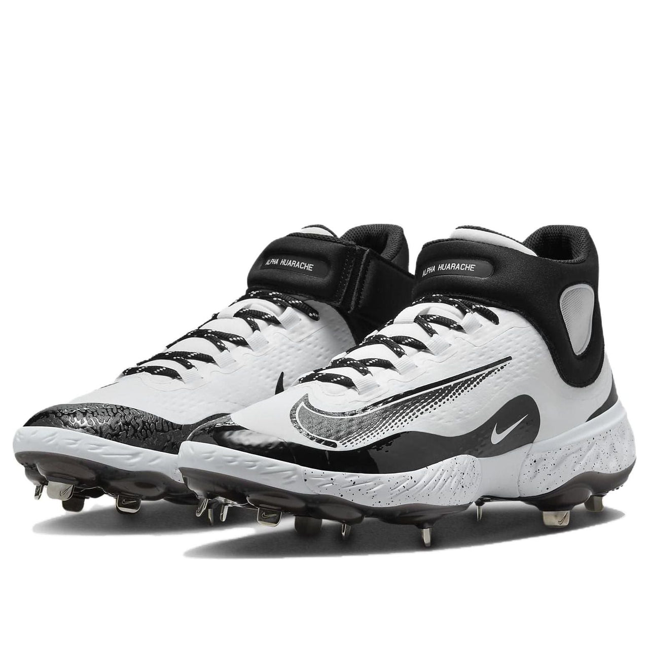 Nike Alpha Huarache Elite 4 Mid 'White Black' FD2744-107
