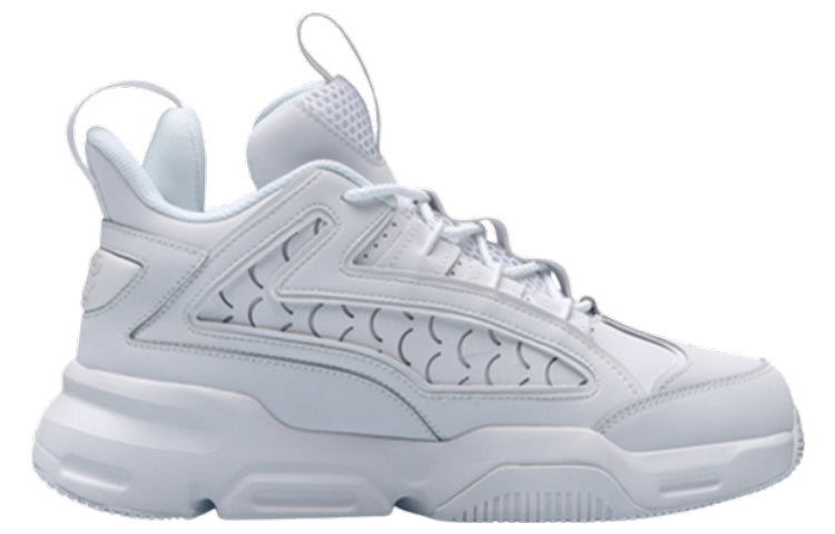 Li-Ning Armor Mid Tops 'Triple White' AGBP109-5