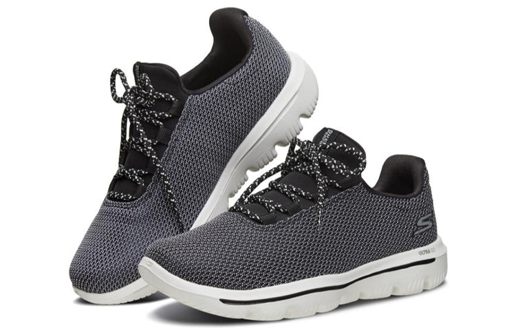 (WMNS) Skechers Go Walk Evolution Ultra Running Shoes Black 15727-BKW