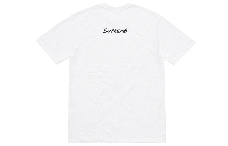 Supreme SS19 Reaper Tee Printing Short Sleeve Unisex White SUP-SS19-10484