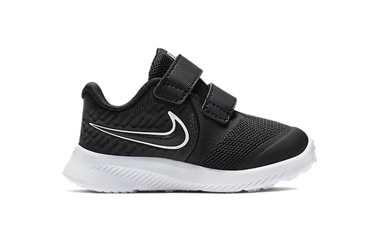 (TD) Nike Star Runner  2 Velcro 'Black White' AT1803-001
