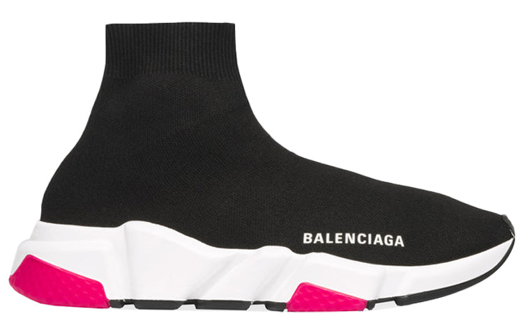 (WMNS) Balenciaga Speed Trainers 'Black Pink' 540681W05G01000