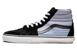 Vans COMME des GARCONS x Supreme x SK8-HI Pro 'Black White Blue' VN-099N70V