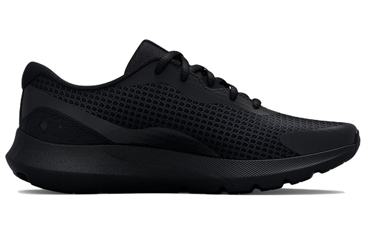 (WMNS) Under Armour Surge 3 'Triple Black' 3024894-002