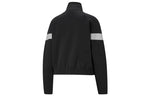 (WMNS) PUMA Pi Dblknit Logo Printing Stand-up Collar Jacket Black 531347-01