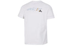 adidas Ss Cn Gfx Tee Athleisure Casual Sports Word Solid Color Round Neck Short Sleeve White HE7347
