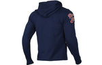 adidas neo Pattern Casual hooded Knit Navy Blue EI4749