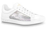 LOUIS VUITTON Luxembourg Sneakers 'White with Silver Monogram' 1A8MAH