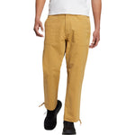 adidas Solid Color Straight Sports Pants Men's Gold Color HP1386