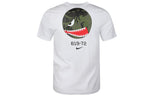Nike Athleisure Casual Sports Pocket Short Sleeve White CJ6197-100